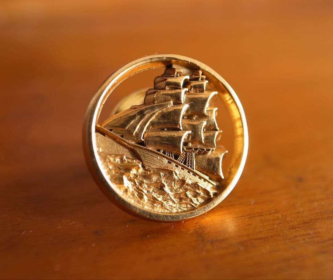 超稀少　PAN AM パンナム　退職記念バッジ＆証書／社章 パイロット クルー