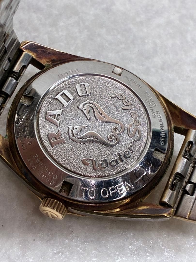 ビンテージ RADOラドー 初代 ゴールデンホース 自動巻 30石 SWISS