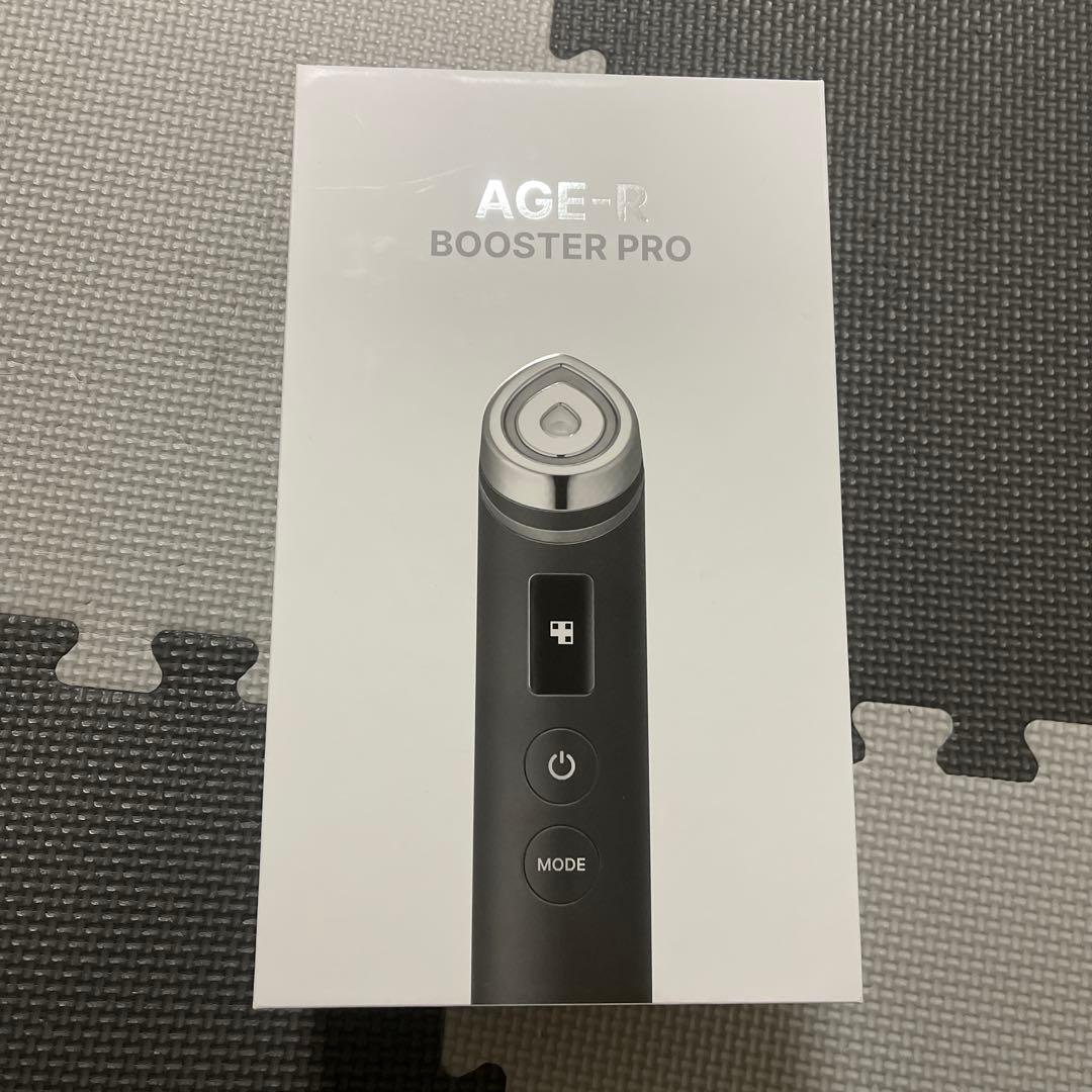 美品！ メディキューブ AGE-Rブースタープロ ブラック 美顔器