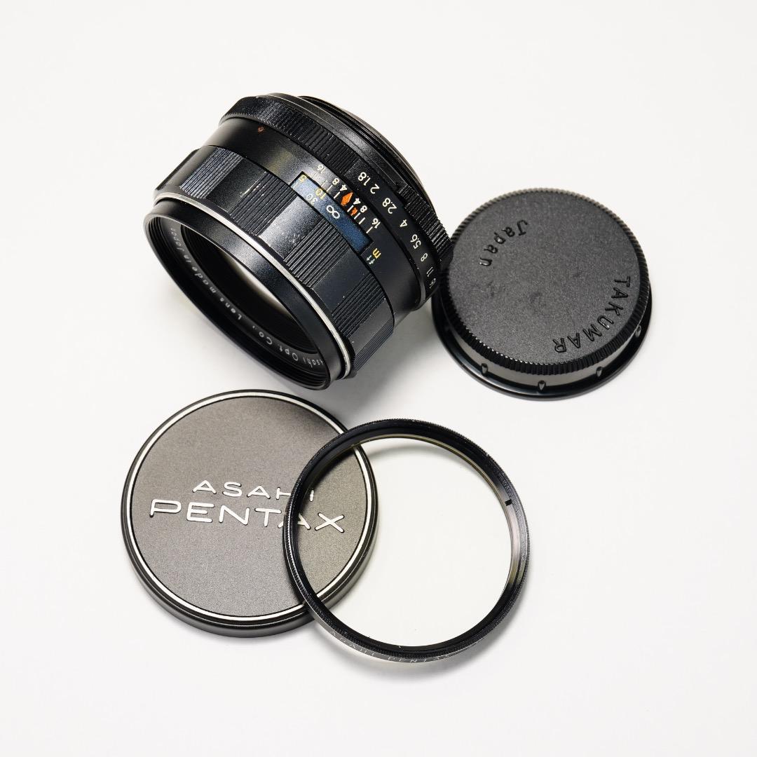 【虹色ゴースト】動作◎ Super Takumar 55mm F1.8 前 18