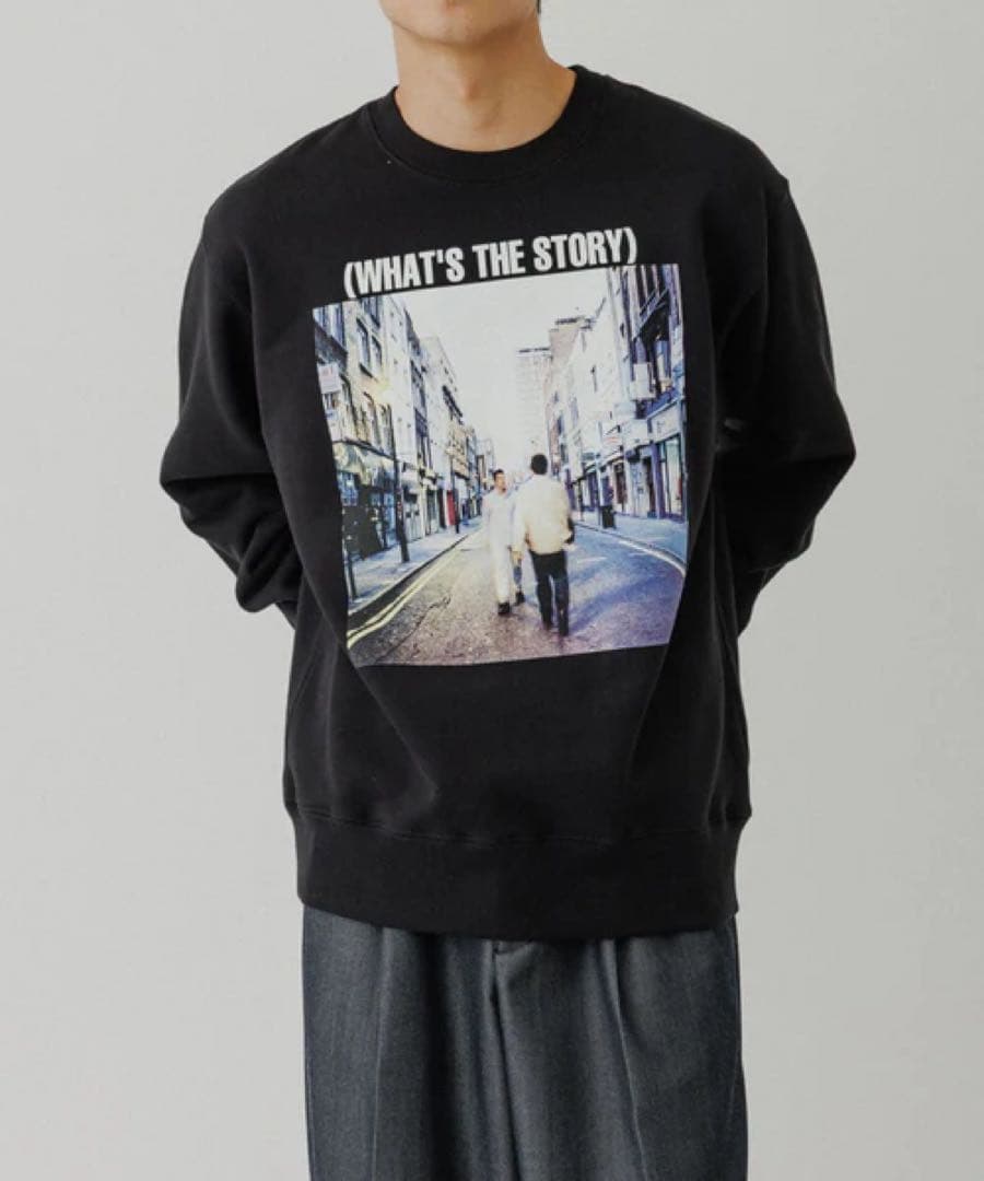 Oasis ADAM ET ROPE ブラックスウェット Lサイズ