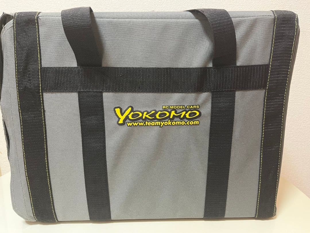 Yokomo RCカー用大型バッグ グレー