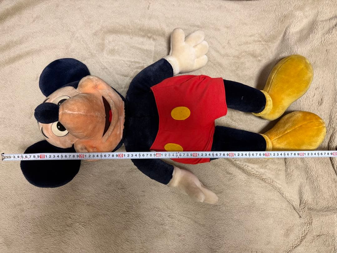 ミッキーマウス ぬいぐるみ 約90cm 1983〜1984年頃TDLで購入