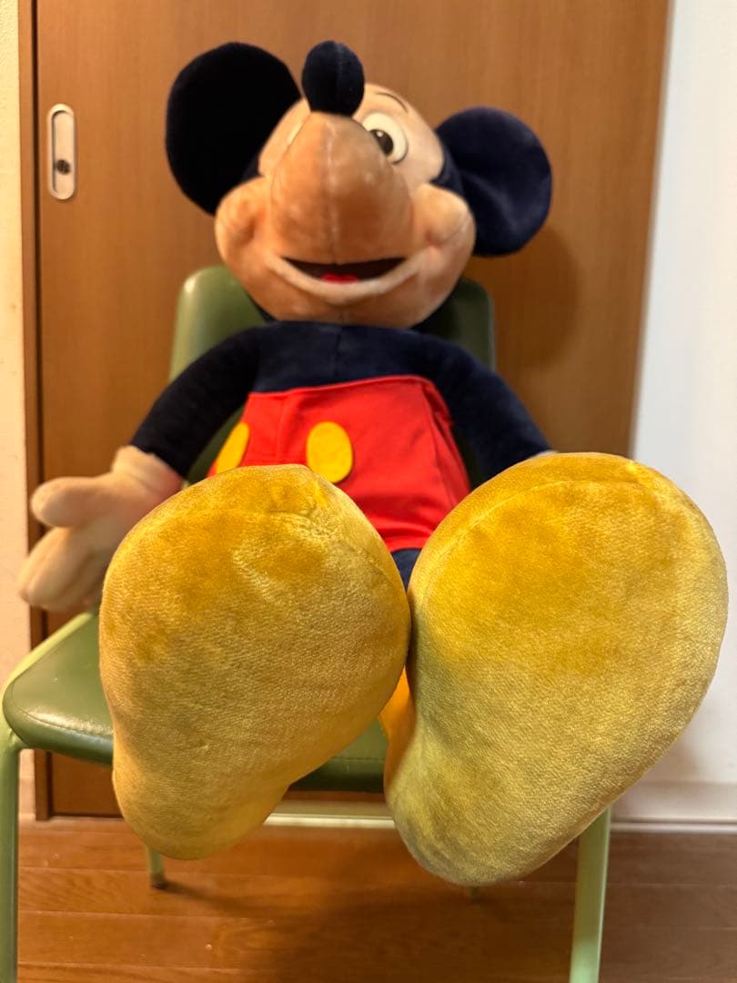 ミッキーマウス ぬいぐるみ 約90cm 1983〜1984年頃TDLで購入
