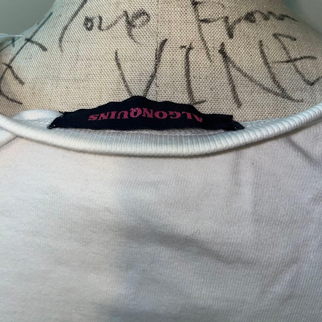 00s ALGONQUINS ロゴイラストプリントタンクトップ KERA お兄系