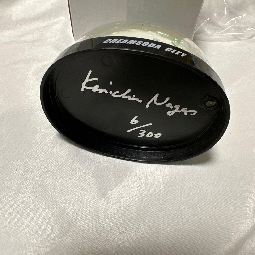 1桁　6 希少　スノードーム クリームソーダシティ 長尾謙一郎　ナンバー直筆