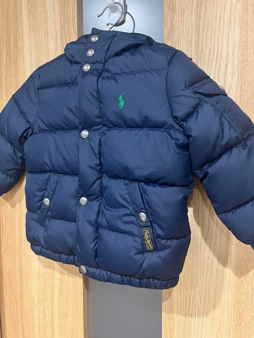 Polo Ralph Lauren ダウンコート 2T 90cm ネイビー
