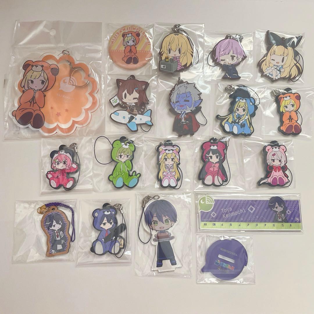 にじさんじ くま ラバスト アクスタ 剣持刀也 夕陽リリ 月ノ美兎