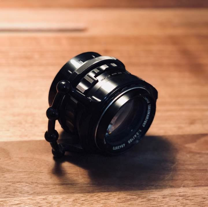 カメラ レンズ アサヒペンタックス f2.4 105ミリ 付属品付き