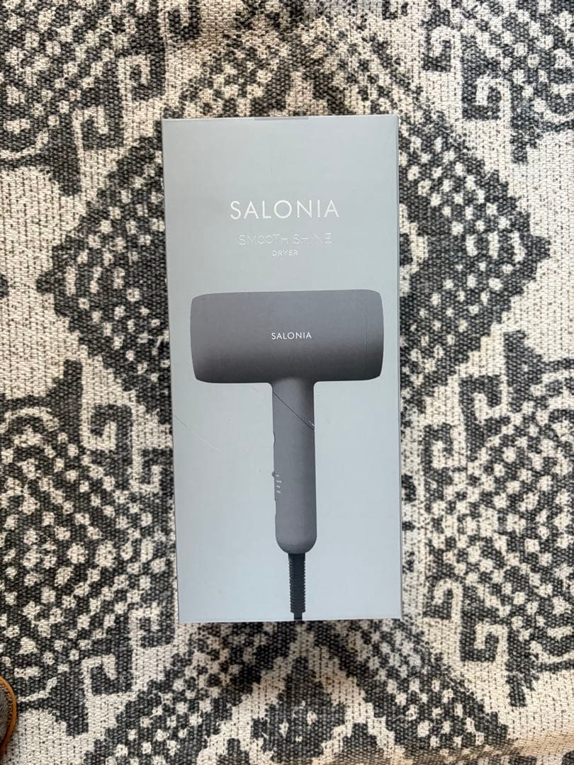 SALONIA ドライヤー グレー コンパクト