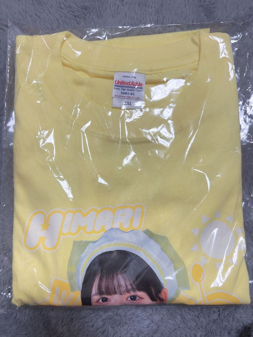 日陽きい　実写Tシャツ