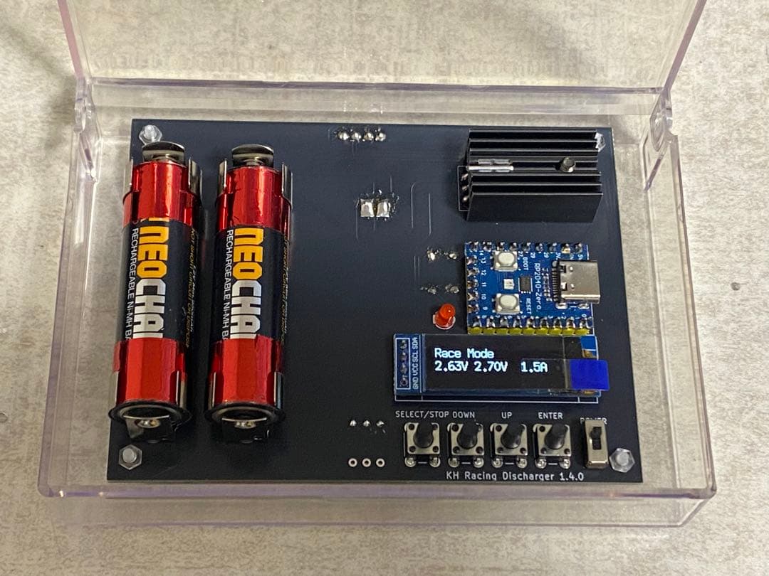 評価600記念値下げ KH Racingミニ四駆自己電源放電器 定電流、絞り対応