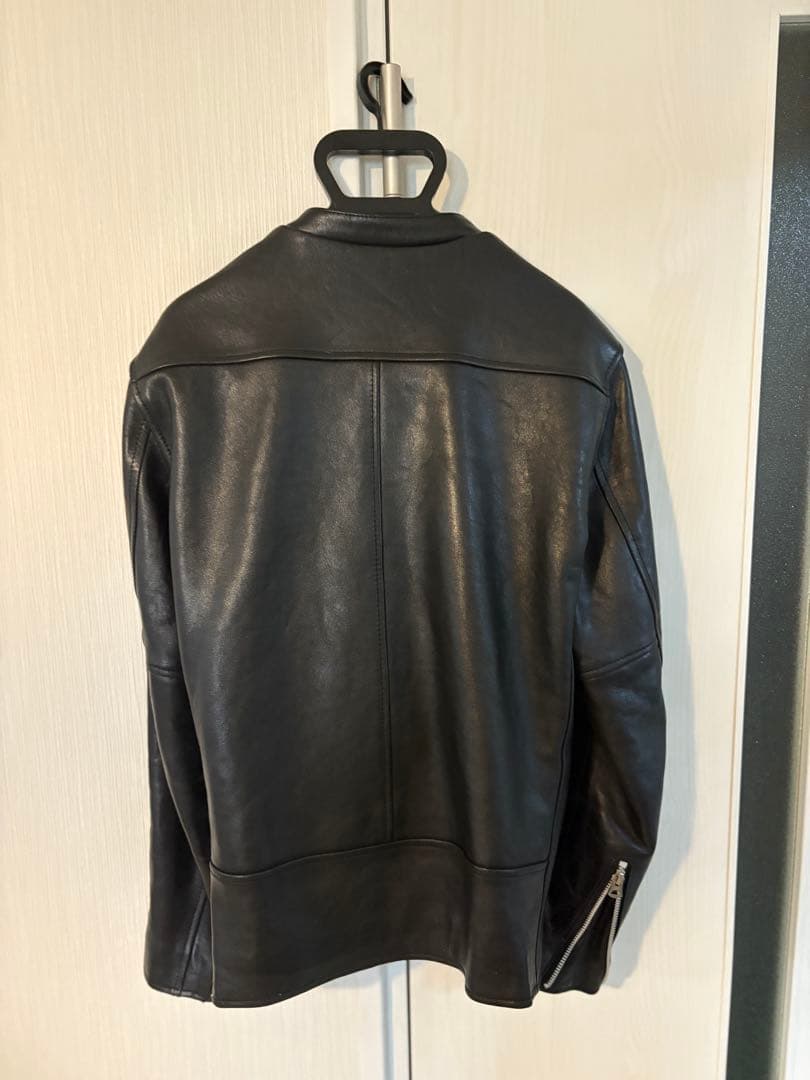 SCHOTT EDIFICEコラボシングルライダース M 黒