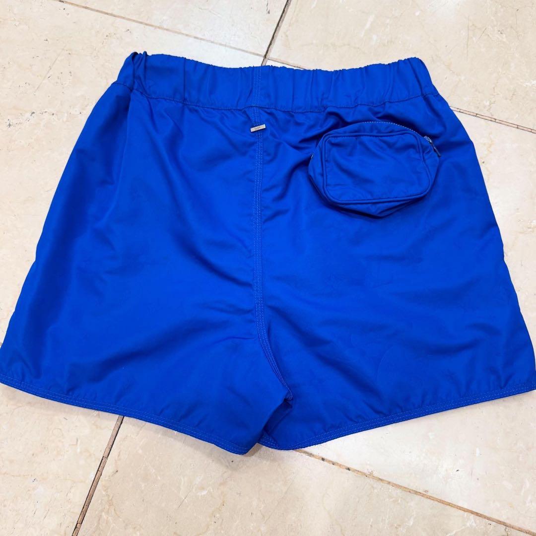 【美品】ルイヴィトン／モノグラム総柄 3Dポケット付 スイムパンツ(XS)