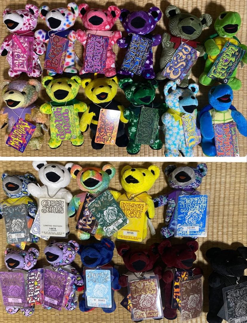 グレイトフル・デッド　デッドベア　23体まとめ売り