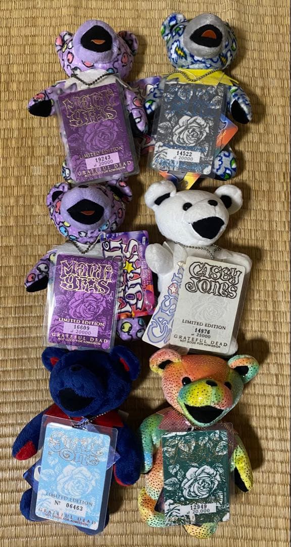 グレイトフル・デッド　デッドベア　23体まとめ売り