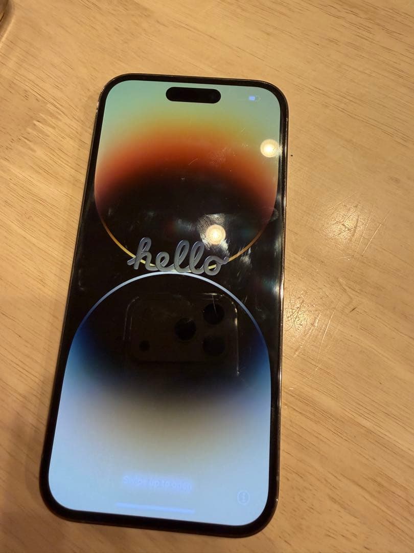 美品　iPhone14 Pro 256GB ゴールド 本体のみ バッテリー76%