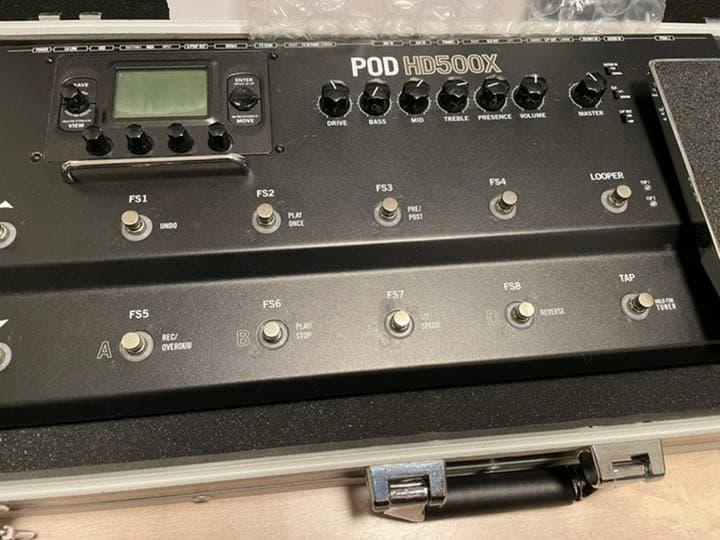 ギター line 6 pod HD 500X