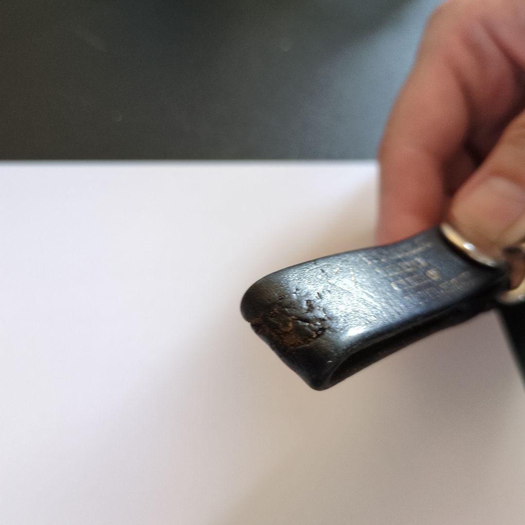 Xデビュー頃のファンクラブ レザーキーホルダー 黒 （XJAPAN）