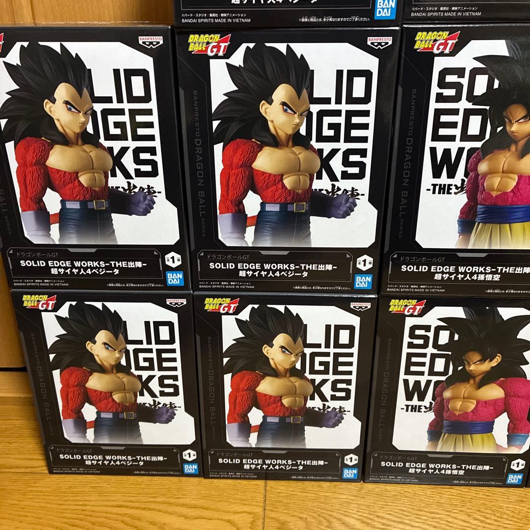 ドラゴンボールGT SOLID EDGE WORKS 悟空 ベジータ　計10点