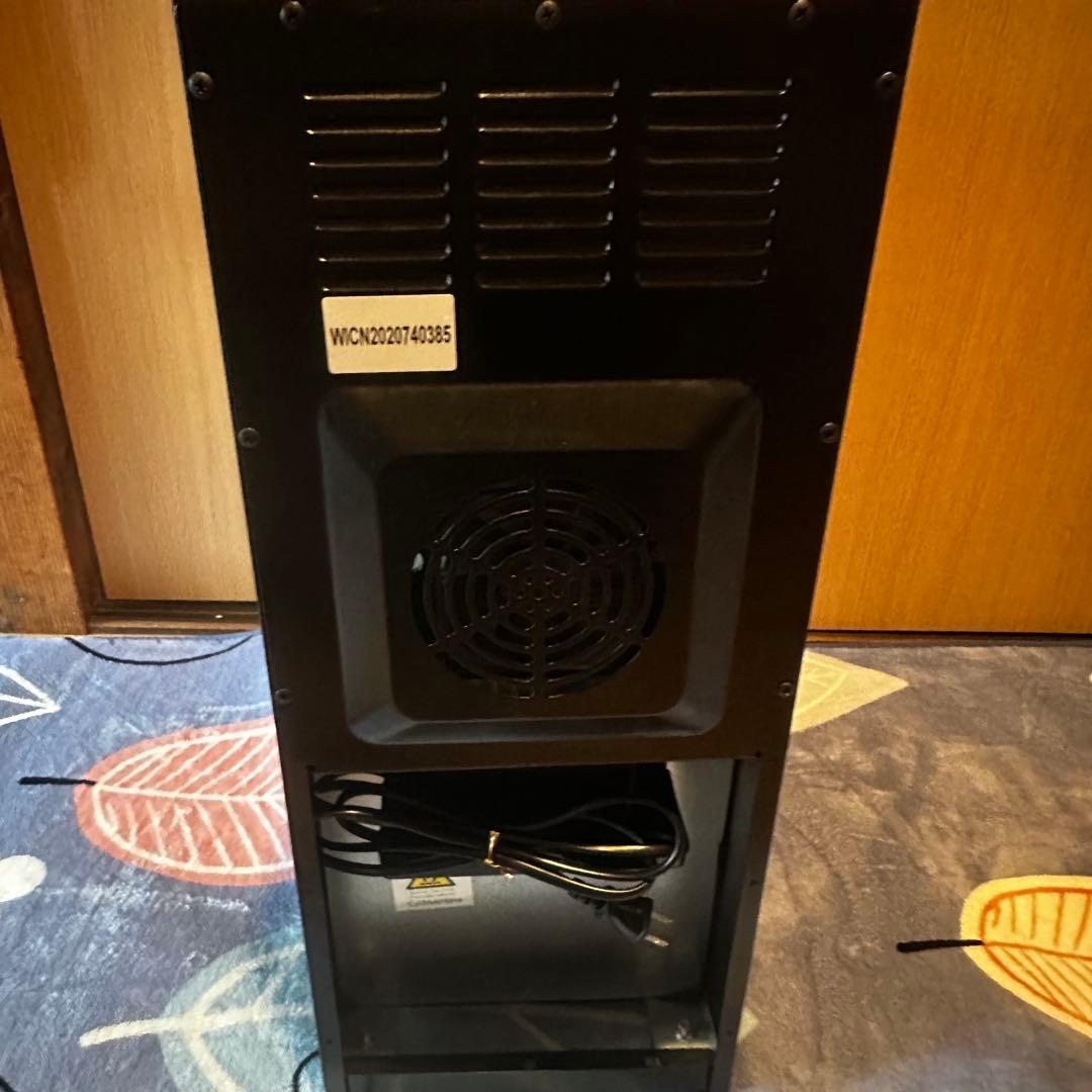 WIE電子 ペルチェ式ミニワインクーラー 12本WIWCTE12BFGADX K