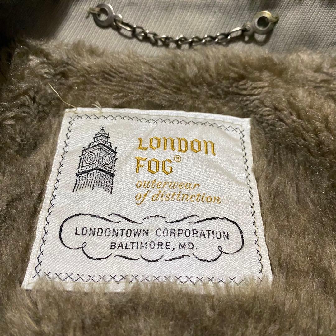 交渉中gco56 LONDON FOG ロンドンフォグ　ギャングコート胡桃牡丹