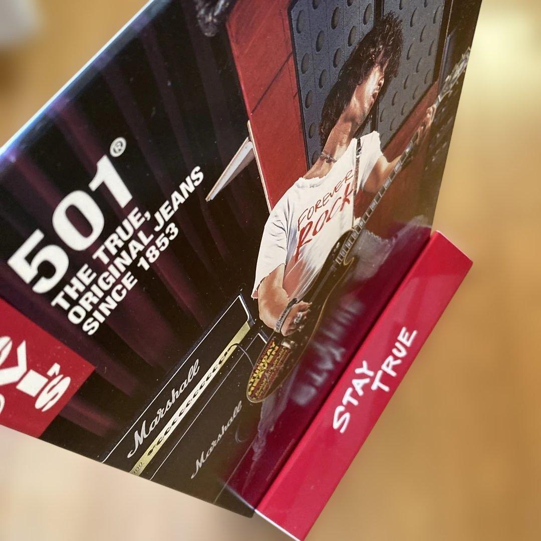 浅井健一　Levi's 501 ポップ　STAY TRUE