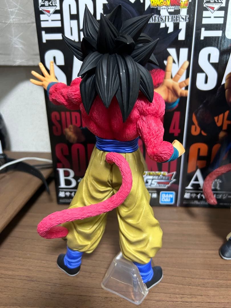 ほぼ未使用　一番くじ　ドラゴンボール　GT グレイテストサイヤン　3体セット