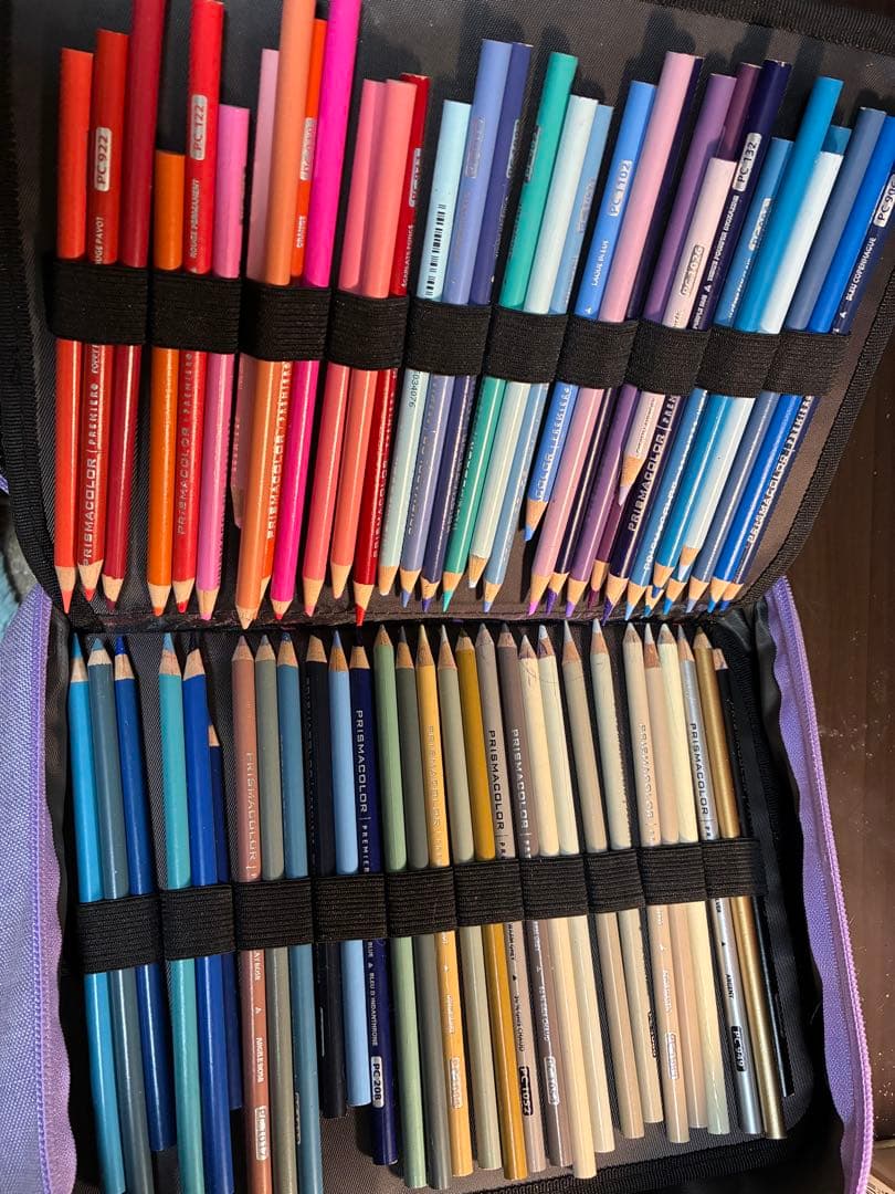 ホルベイン　プリシモ　ユニ　色辞典　色鉛筆&ぬりえ本