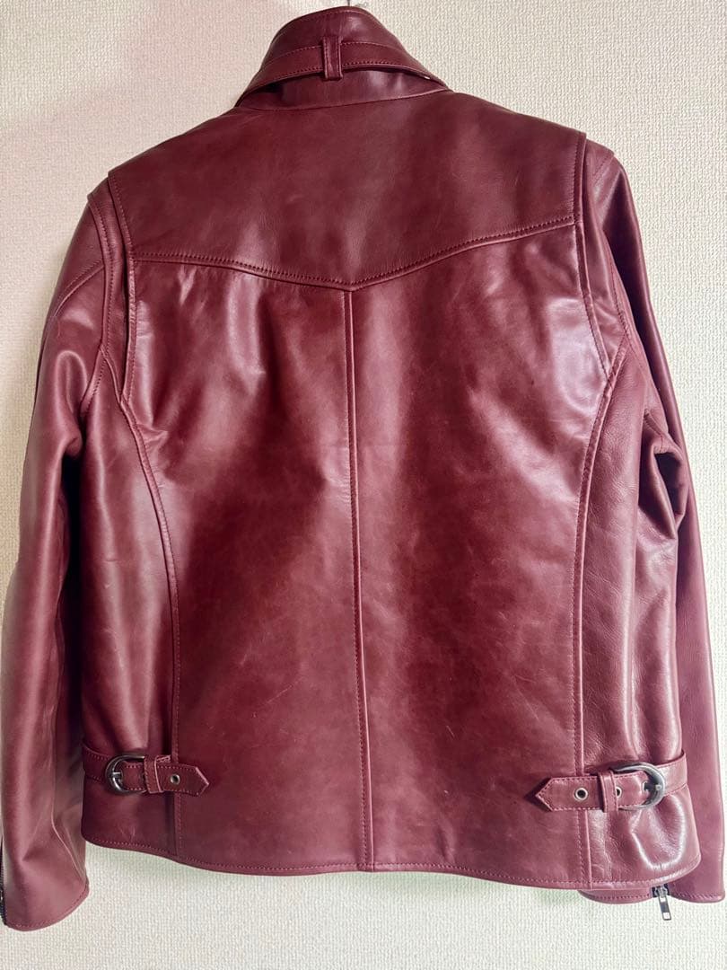 Tossy　完売品 襟ボアハイネックシングルライダースジャケット