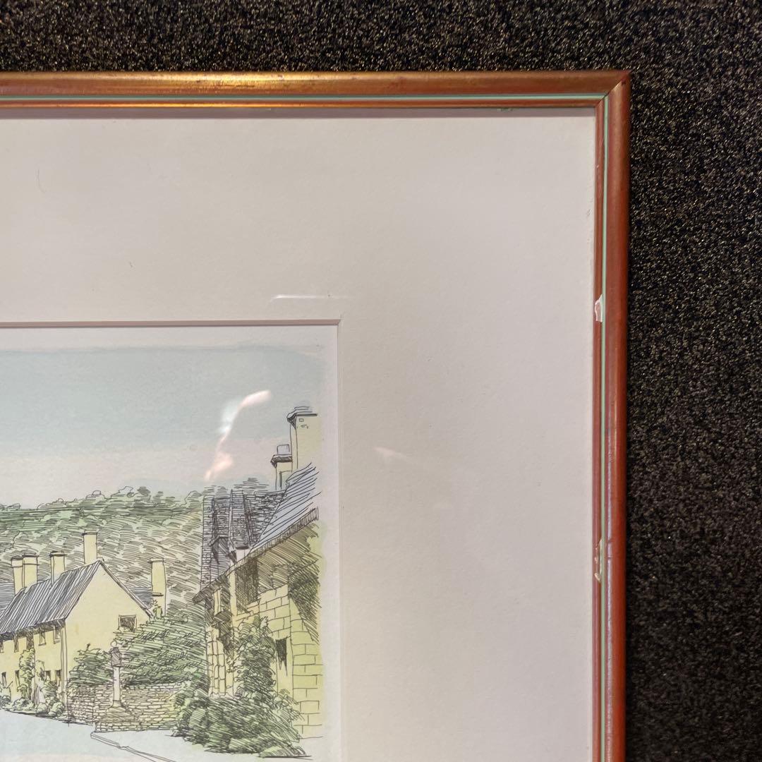 織田義郎Stanton エッチング スタントン　額付き