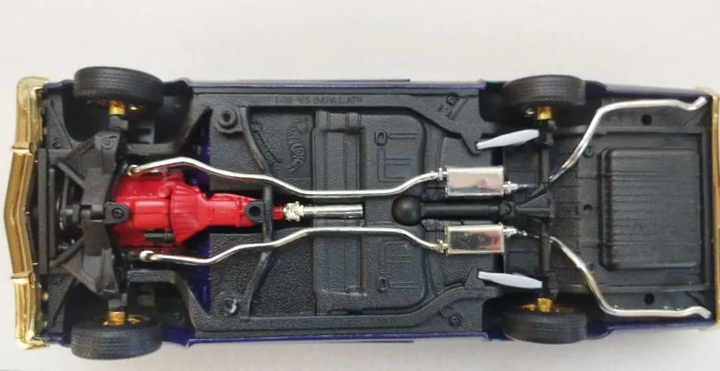 Hot Wheels インパラ　ダークブルー コンバーチブル