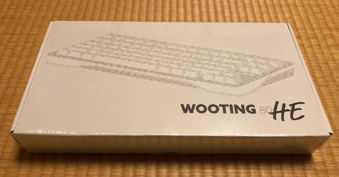 Wooting 80HE Linear60 v2 英語配列 新品未開封