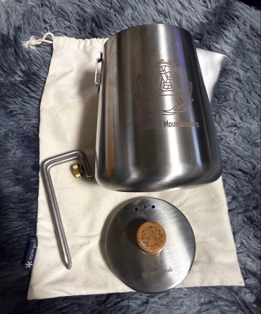 マウンテンリサーチ　スノーピーク　A.Mケトル