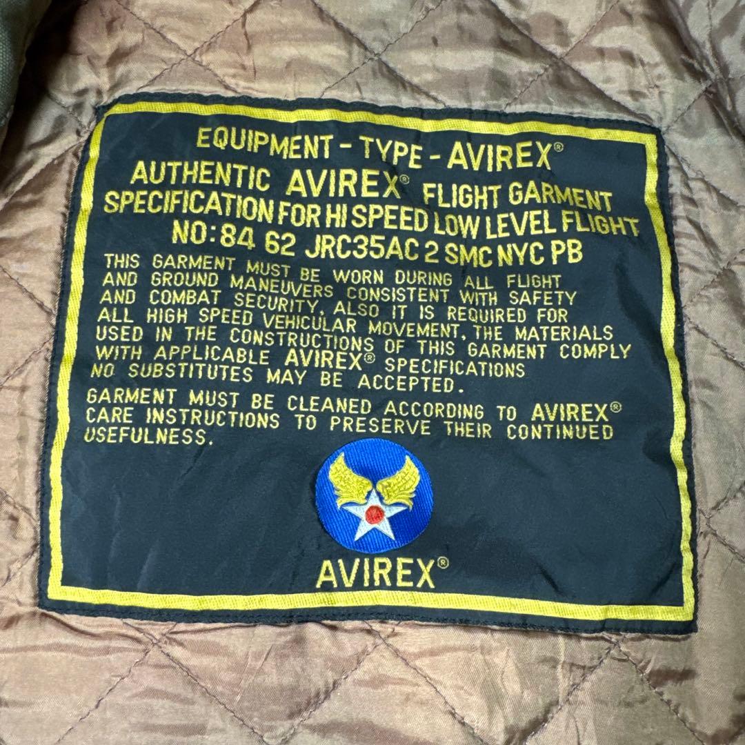 ☆【超希少】AVIREX B-9 フライトジャケット ミリタリー 羊革☆