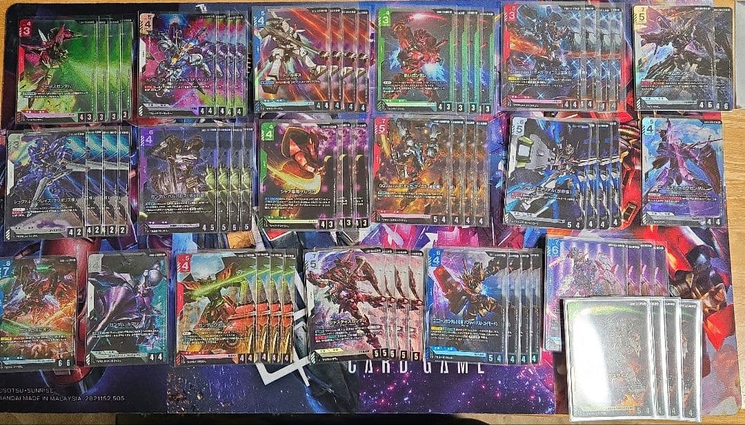 ガンダムカードゲーム　引退　まとめセット　デッキ複数あり
