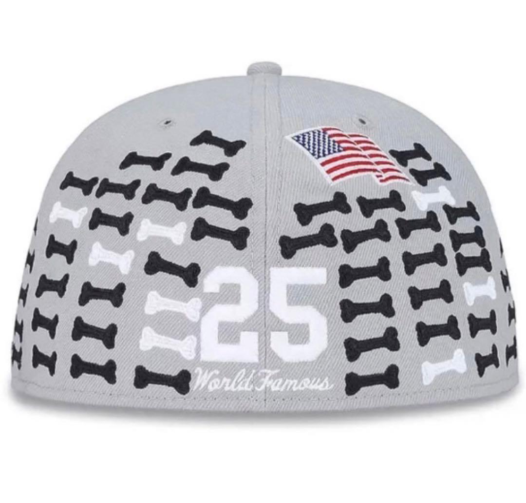 帽子 25aw Supreme Bones Box Logo New Era Cap