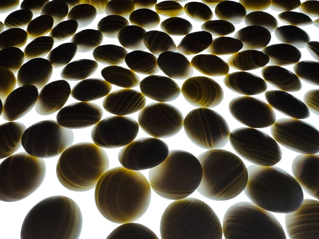 囲碁 30号 蛤碁石 那智黒 碁石 碁笥セット ①