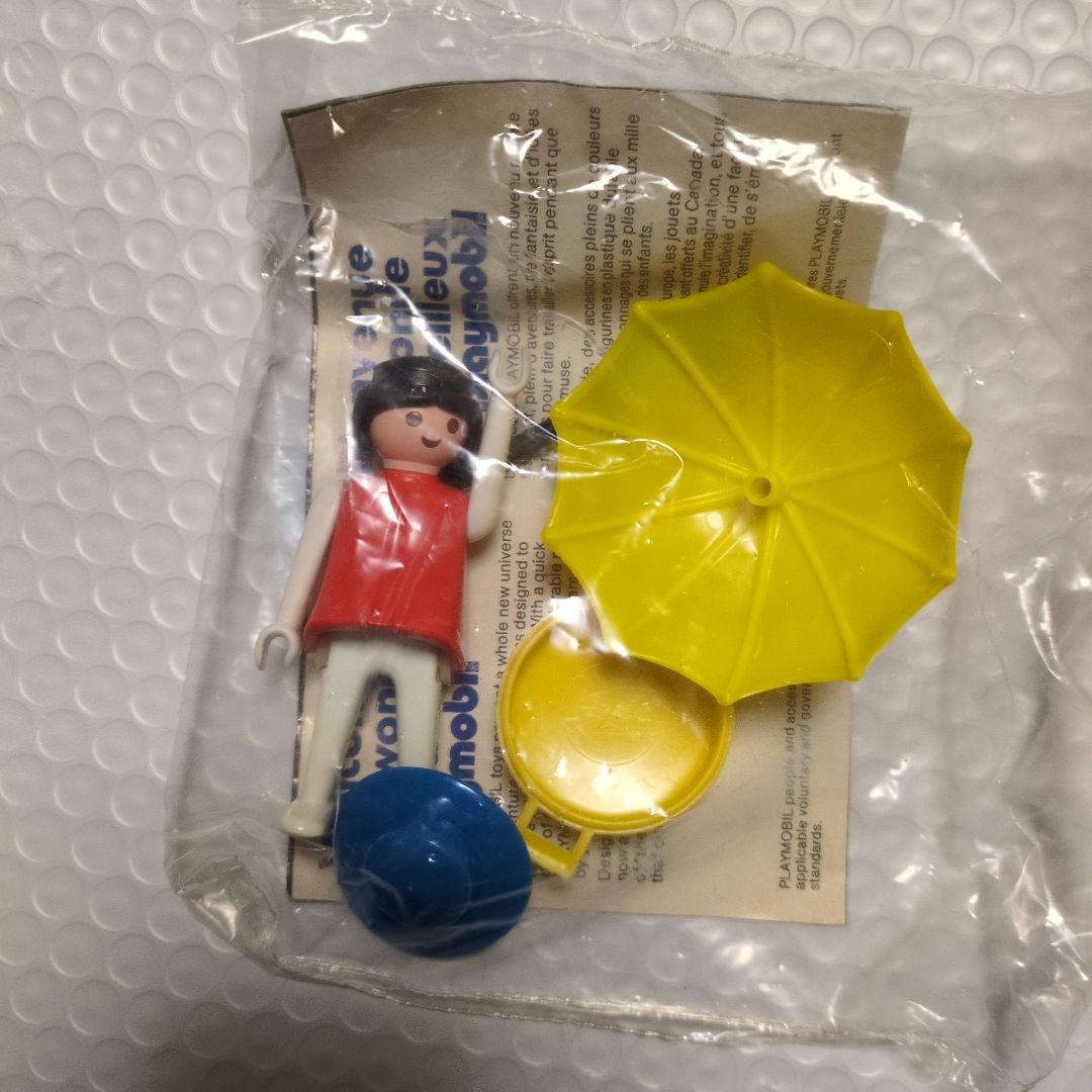 プレイモービル 　保安官、保安官の馬、インディアン、少女、農夫フィギュアセット