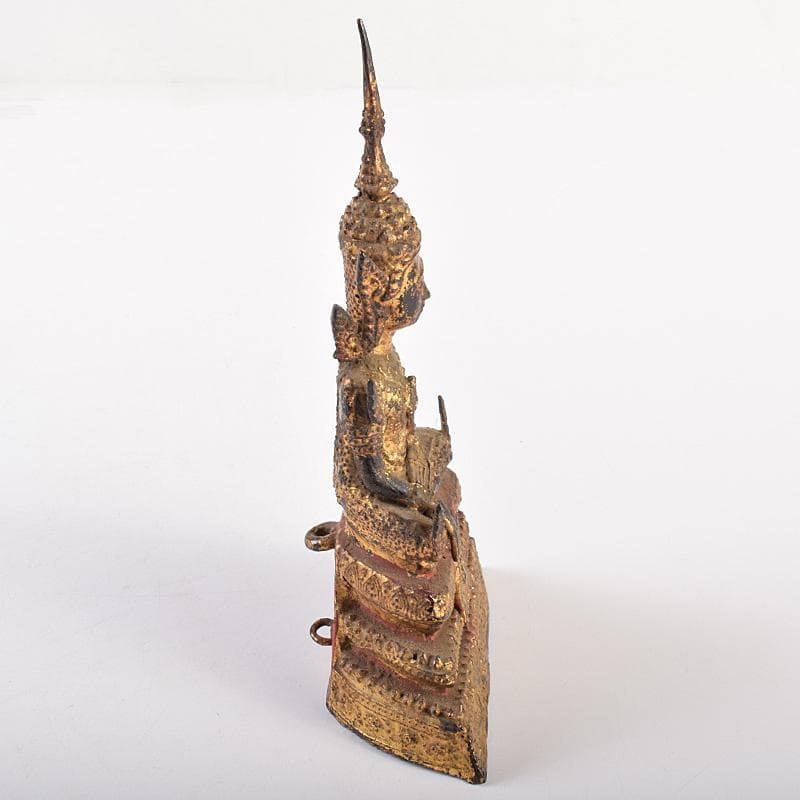 仏教美術　古銅鍍金　チベット仏　仏像　置物　V　R7705