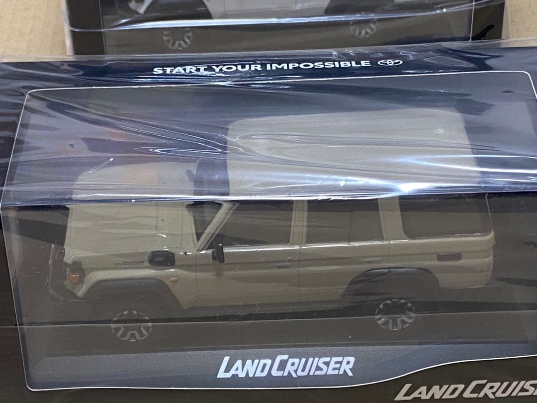 非売品　1/30 ランドクルーザー70 カラーサンプル3台セット