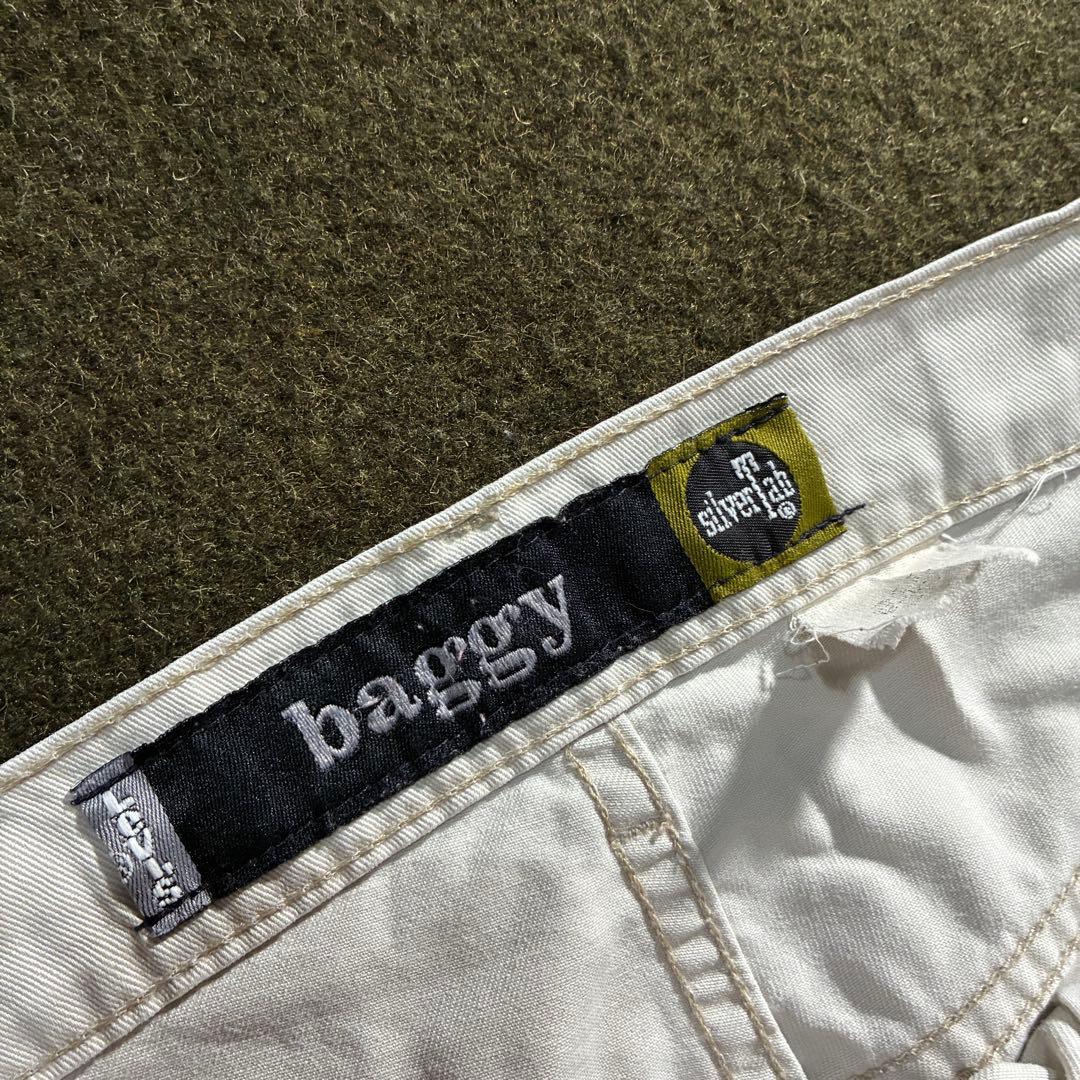 90s Levi’s SilverTab baggy chino 36相当