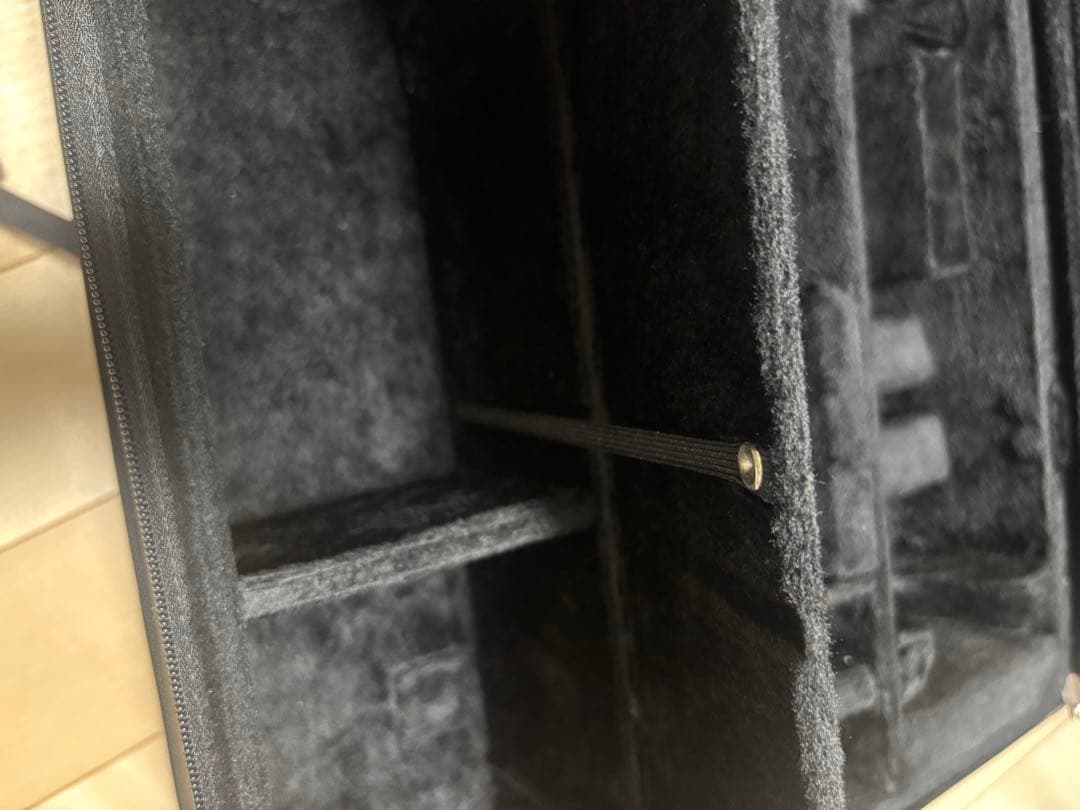 キャスター付きサックス ダブルケース