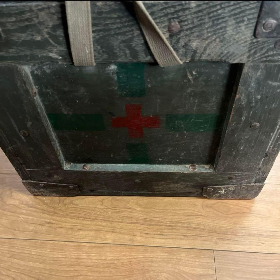 米軍　実物　US トランク　大　送料無料