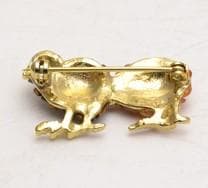 ヴィンテージ ブローチ ＊ 小鳥