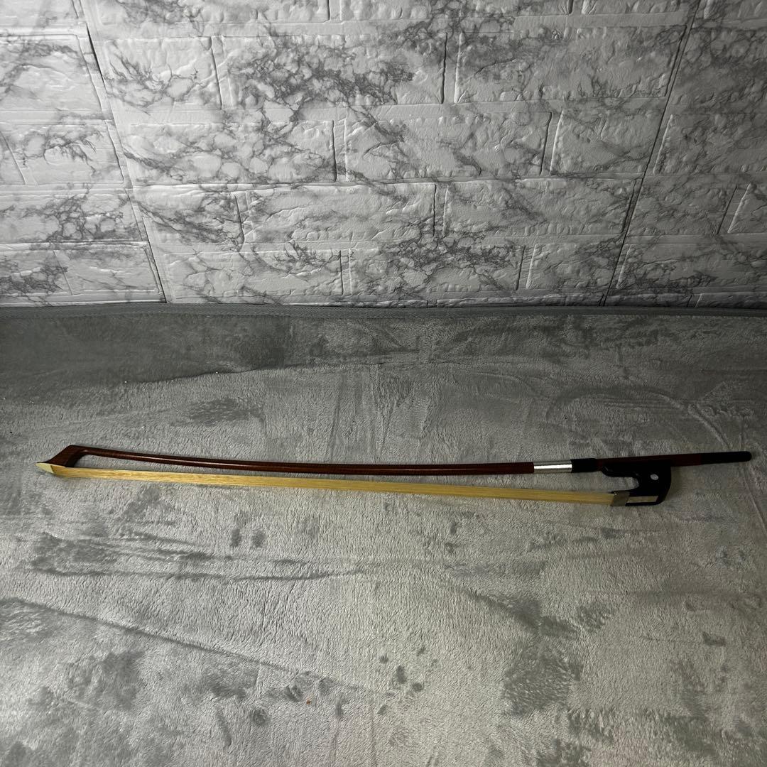 【美品】杉藤 SUGITO バイオリン弓 4/4 希少な弓ケース付き　虎杢