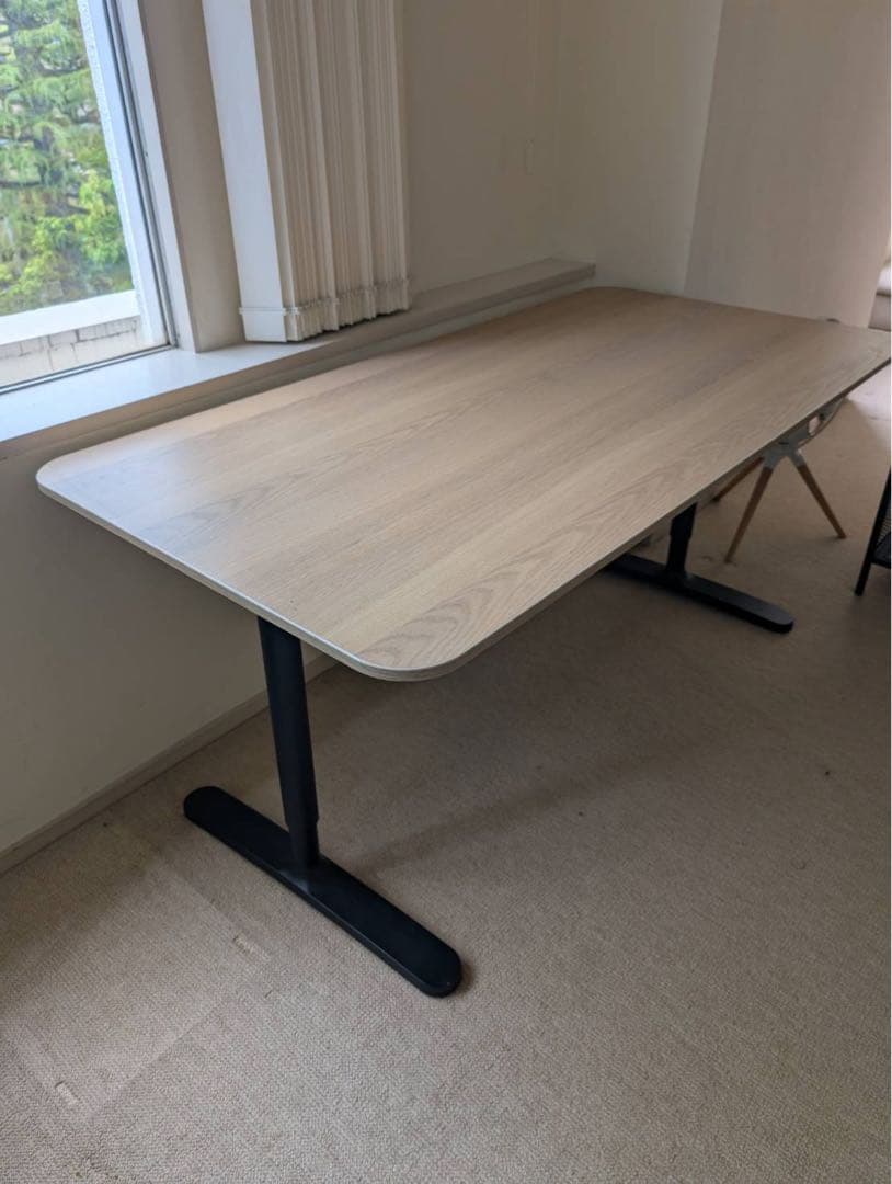 ＊東京都付近限定品＊ IKEA 昇降式 デスク テーブルBEKANT 160
