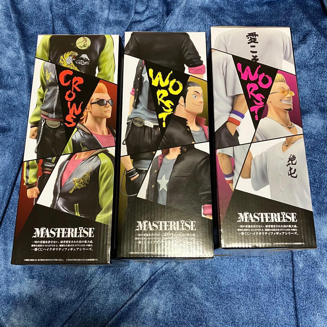 一番くじ クローズ ＡＢＣ賞 ラストワン賞 フィギュアコンプ Ｄ賞 E賞　F賞