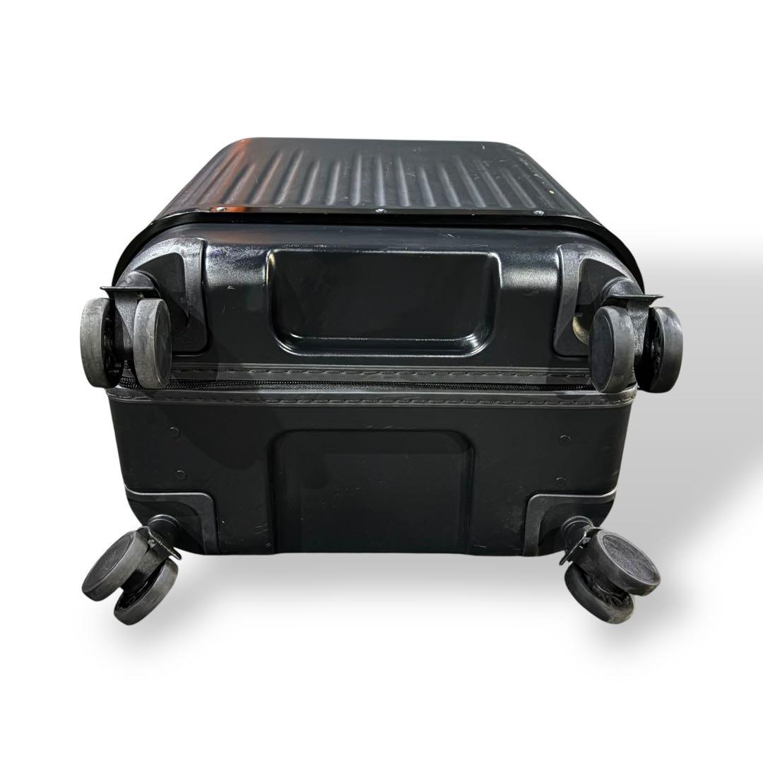 VELO 伸縮キャリーカート／容量調整可・4輪キャスター・ブラック