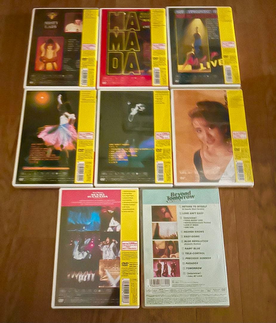 浜田麻里 DVD 8作品 7作品は未開封 セット